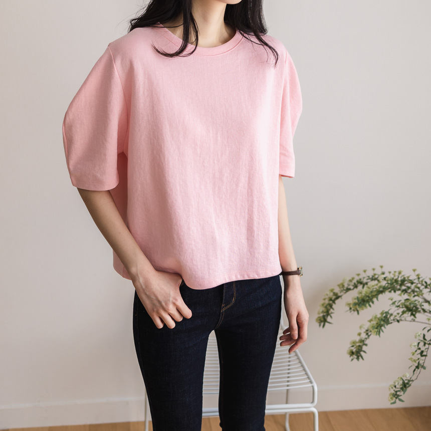 Round Neck Short Sleeve T-Shirt-Holiholic